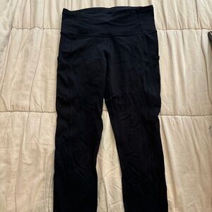 Lululemon Fast and Free 25”  leggings size 8